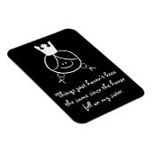 Die Dinge waren einfach nicht die gleichen... Viny Magnet (Rechte Seite)