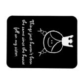 Die Dinge waren einfach nicht die gleichen... Viny Magnet (Horizontal)