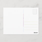 Die Dinge werden besser Grußkarte Postkarte (Rückseite)