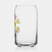 Die Dinge werden ein Lächeln um die Zeit heller se Dosenglas (Links)