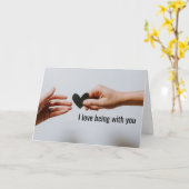 Die Dinge werden nicht besser als das Karte (Gelbe Blume)