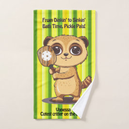 Die Dinkin'-Stinkin'-Scrubkat! Handtuch