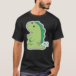 Die Dinosaurier-Aufkleber pflücken T-Shirt