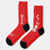 Die Dirty Sock Socken (Linkes Detail)