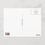 Die Diskussion Postkarte (Rückseite)