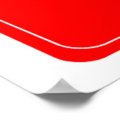 Die Diskusthalter nicht Gefüttert Poster (Ecke)