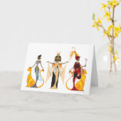 Die Divas von Ägypten-Karten Karte (Gelbe Blume)