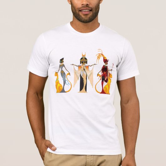 Die Divas von Ägypten-Kleid T-Shirt (Vorderseite)