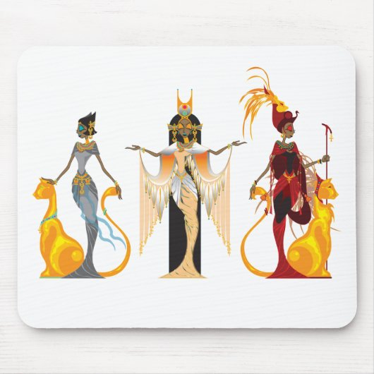 Die Divas von Ägypten Mousepad (Vorne)