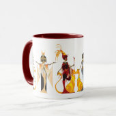Die Divas von Ägypten-Tassen Tasse (Vorderseite Links)