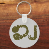 Die DJ-Liste Schlüsselanhänger (Vorderseite)