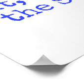 Die DNA im menschlichen Körper - Fakten der Wissen Poster (Ecke)