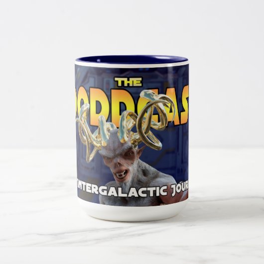 Die Doddcast Kaffee-Tasse Zweifarbige Tasse (Mittel)