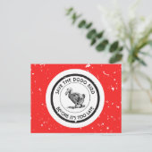 DIE DODO-BIRD gerettet Postkarte (Stehend Vorderseite)