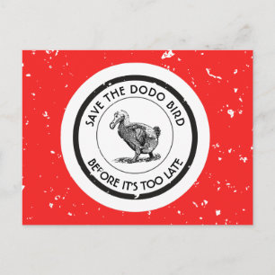 DIE DODO-BIRD gerettet Postkarte