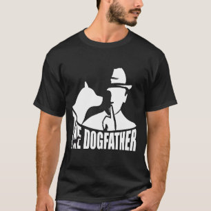 Die Dogfather lustige Tier-Eltern-Film-Parodie. T-Shirt