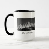 Die Dolomit von Italien Tasse (Links)