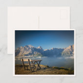 Die Dolomiten Bergblick Wanderung Italien Postkarte (Vorne/Hinten)