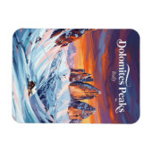 Die Dolomiten Italien Magnet (Horizontal)