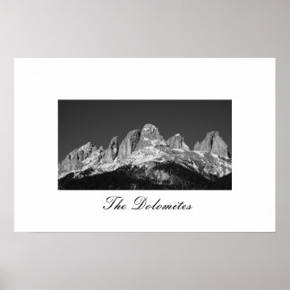 Die Dolomiten Italiens Poster