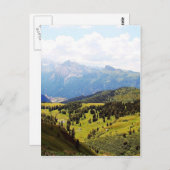 Die Dolomiten Postkarte (Vorne/Hinten)