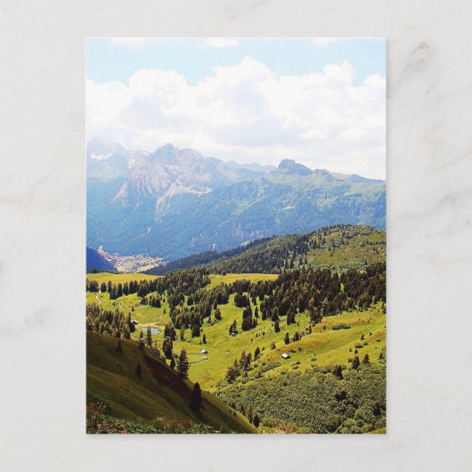 Die Dolomiten Postkarte (Vorderseite)