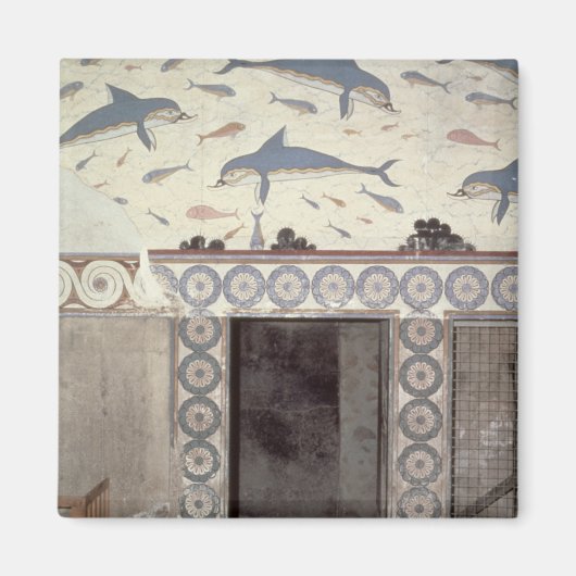 Die Dolphin Frescoes im Queen's Bad Magnet (Vorne)