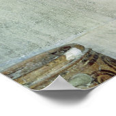 Die Dolphin Frescoes im Queen's Bad Poster (Ecke)