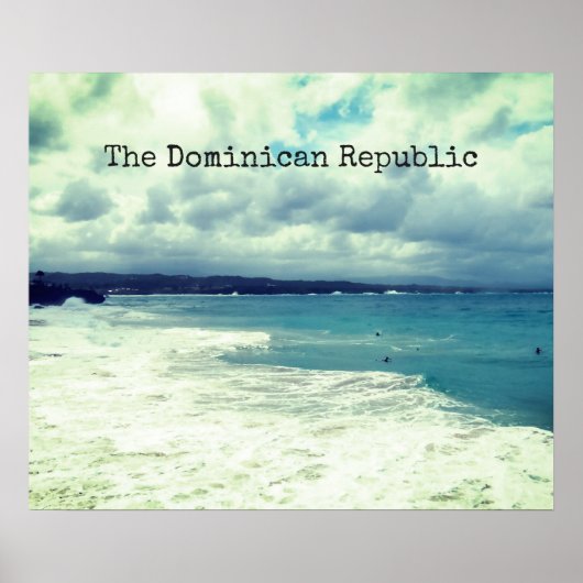 Die Dominikanische Republik Poster (Vorne)