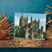 Die Domkirche der gesegneten Jungfrau Mary und Fotoplatte (Seite)