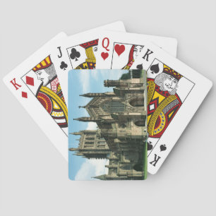 Die Domkirche der gesegneten Jungfrau Mary und Spielkarten