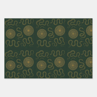 Die Đông-Sơn-Schlange Geschenkpapier Set