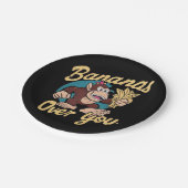 Die Donkey Kong, Bananen über dir Pappteller (Schrägansicht)