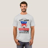 Die Donner Party will DICH! T-Shirt (Vorne ganz)