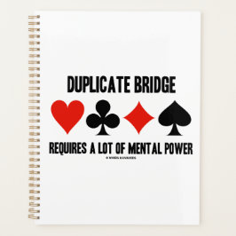 Die Doppelbrücke erfordert viel mentalen Power Planer