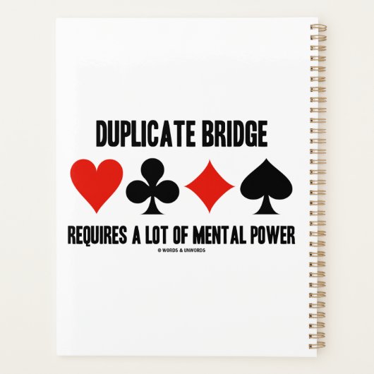 Die Doppelbrücke erfordert viel mentalen Power Planer (Rückseite)