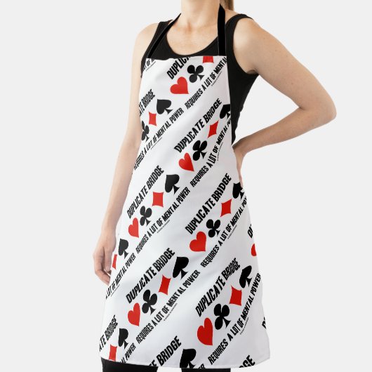 Die Doppelbrücke erfordert viel mentalen Power Schürze (InSitu)