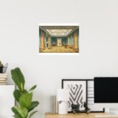Die Doppellobby oder die Galerie (Süd) über der Co Poster (Heimbüro)