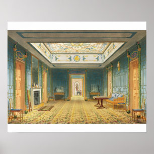 Die Doppellobby oder die Galerie (Süd) über der Co Poster
