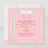 Die doppelte Freude! Einladung (Rückseite)