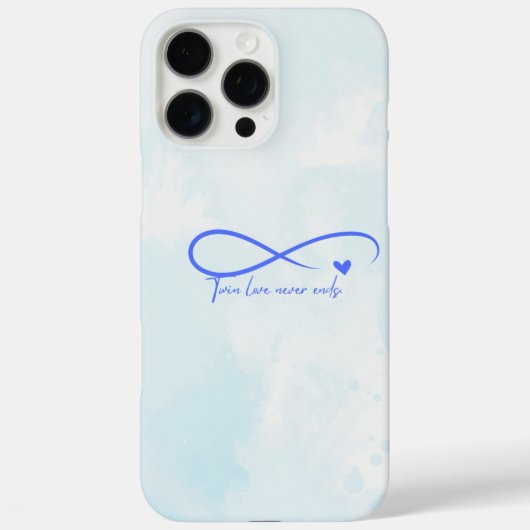 Die doppelte Liebe ist Forever Phone Case (Rückseite)