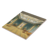 Die doppelte Lobby oder die Galerie (Süden) über Fliese (Seite)