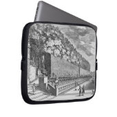 Die doppelte Terrasse von hundert Brunnen bei Vil Laptopschutzhülle (Vorne Rechts)