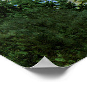 Die Dordogne mit Carrence Poster (Ecke)