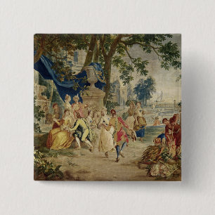 Die Dorf Party nach D.Teniers Button