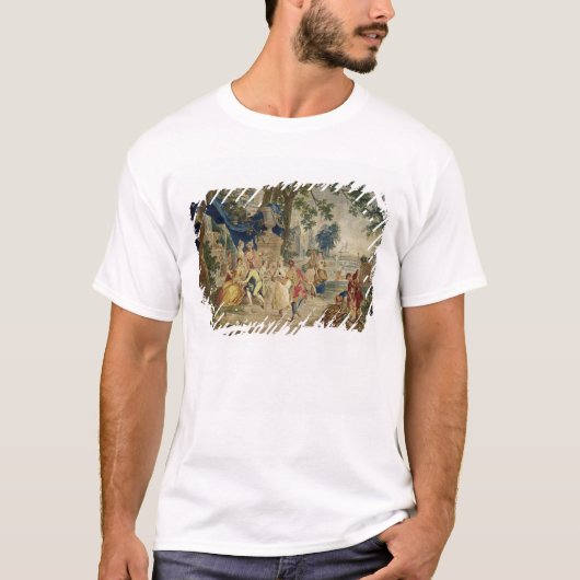 Die Dorf Party nach D.Teniers T-Shirt (Vorderseite)