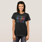 Die Dörfer Cool Vintag Inspiriert T-Shirt (Vorne ganz)
