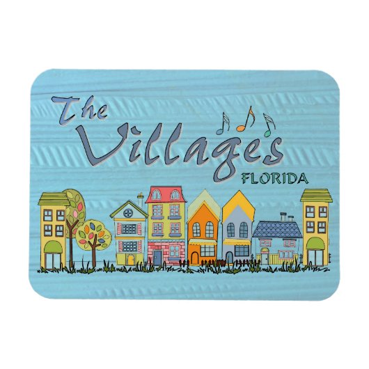 Die Dörfer florida Community Flex-Magnet Magnet (Horizontal)