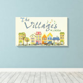 Die Dörfer florida Community Leinwand Art (Insitu (Holzboden))