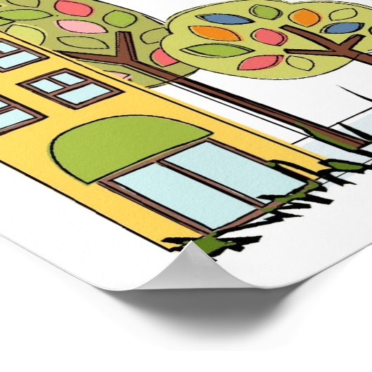 Die Dörfer florida Community Poster (Ecke)